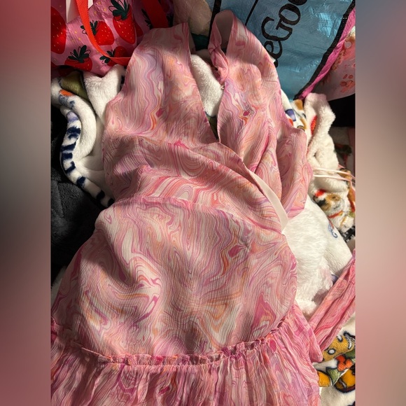 LoveShackFancy Aleena Halter Dress Size M NWT - Picture 6 of 6